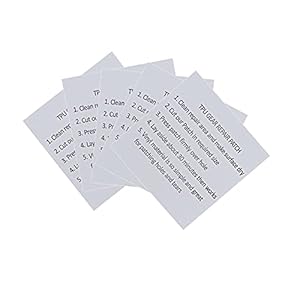 WZDTNL Transparante reparatie tape, opblaasbare zwembad reparatie patch, jassen Hovercraft tent reparatie tape…