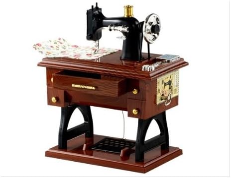 Clásica Retro máquina de coser caja de música regalo decoración del hogar: Amazon.es: Hogar