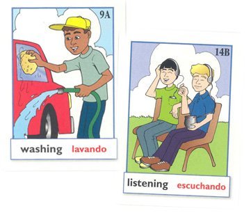 Language Booster Action Picture Cards - Common Verbs (Illustrated Cards for Language Development)