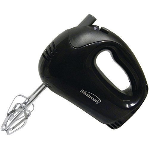Brentwood  HM-44  Lightweight  5-Speed  Electric  Hand  Mixer,  Black