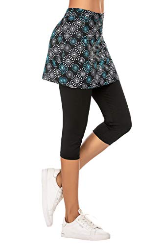 Maxmoda Hockeyrok-/legging, capri-legging met rokje, voor dames, nauwaansluitende yogabroek - Image 3