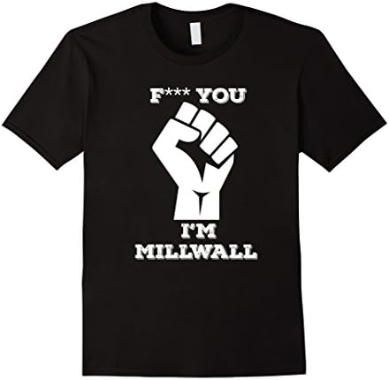 Mens F You I'm Millwall - Lion of London Bridge Small Black