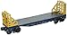 Bachmann Industries Flat Car with Buklhead Ends CSX O Scale Train