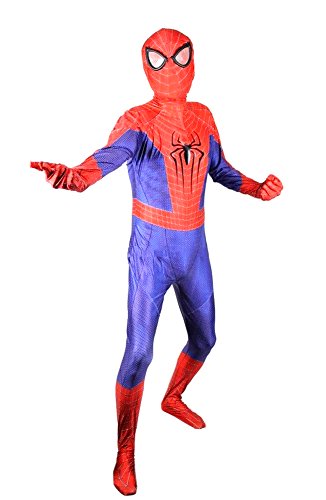 Spider Man Costume Screen Accurate Dye Sublimation spiderman Faceshell Lens