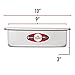 Fat Daddio's POB-9133 Anodized Aluminum Sheet Cake Pan, 9 x 13 x 3 Inch
