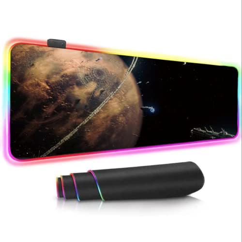 XL RGB Gaming Mouse Pad With 14 Light Modes - Light Up Gamer - View #7