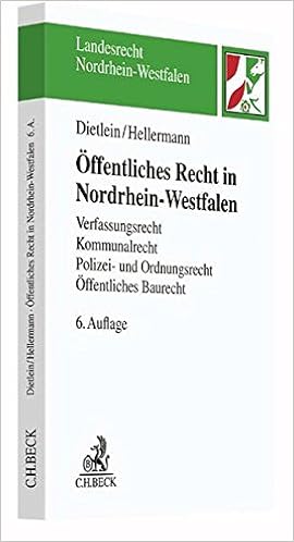 öffentliches Recht In Nordrhein Westfalen Verfassungsrecht - 