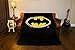 JPI Batman Emblem Super Soft Plush Blanket 100% Polyester Fiber 79