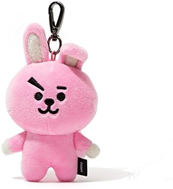 BTS Bulletproof boys group plush doll key pendant phone pendant bts cell phone ring buckle (COOKY)
