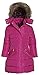 Steve Madden Girls Winter Down Alternative Hooded Long Bubble Puffer Jacket Coat