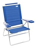 Rio Beach 15″ Extended Height 4 Position Folding Beach Chair