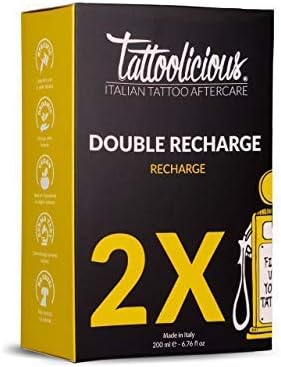 Tattoolicious DOUBLE RECHARGE, Tattoo Maintenance Cream, Revitalizing, Specific, with Organic Active Ingredients, 200ml - Image 5