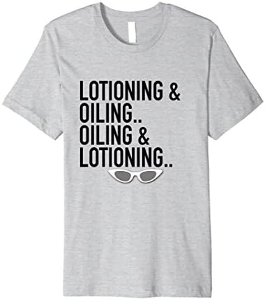Mens Lotioning and Oiling Wendy Peffercorn Fitted T-Shirt XL Heather Grey
