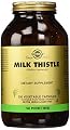 Solgar Full Potency Milk Thistle Vegetable Capsules, 250 Count