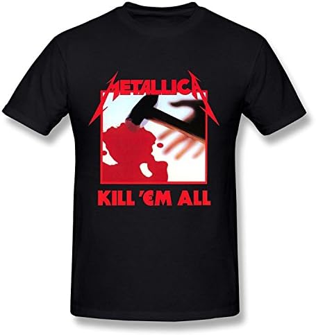 EdwinLiop Men's Metallica Kill 'Em All Short Sleeve T-Shirt