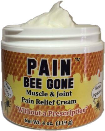 Beehive Bathhouse Pain Bee Gone Cream 4 oz.