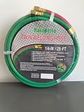 Oxygen Acetylene Twin Welding Hose 1/4" × 25FT