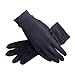 Women's 100% Pure Mulberry Silk Gloves Liner Glove Inner Ski Bike Cycle Gloves