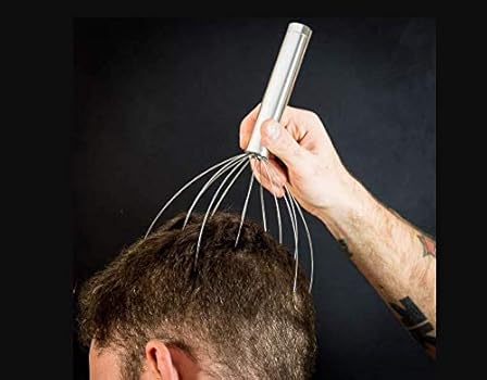 VolumON Wibrujący masażer głowy pająków 1 jednostki: Amazon ...