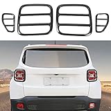 Tail Light Covers Rear Taillight Guard for Jeep Renegade 2015-2018