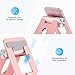 OMOTON C3 Cell Phone Stand for Desk, Larger and Exceptionally Stable, Adjustable Phone Cradle Holder with Bigger Body & Longer Arm, Compatible with iPhone, Tablets (7-10