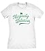 Womens Magically Delicious Funny St Patricks Day Irish T shirt (White)