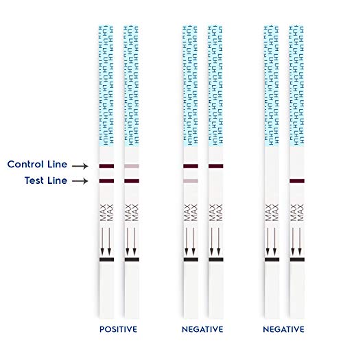 AccuMed Combo 10 Ovulation (LH) & 3 Pregnancy (HCG) Test Strips Kit, Clear and Accurate Results, Over 99% Accurate
