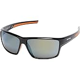 Harley-Davidson Men's Sunglasses Black Bordeaux Mirror Lenses | Temple grip inserts, Metallic Harley-Davidson logo, 100% UVA/UVB protection, Soft pouch included, All-day comfort