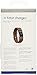 Fitbit Charge 2 Accessory Band, Leather, Cognac, Large