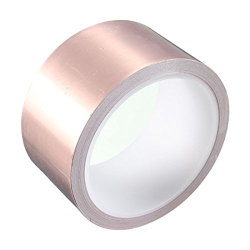 Wesy New Multi-Purpose CU Copper Foil Tape 2-Inch x 22 Yards (50mm x 20m) - Thumbnail 5