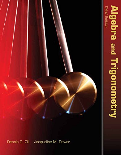Algebra and Trigonometry (Jones & Bartlett Learning Series in Mathematics) Algebra and Trigonometry (Jones & Bartlett Learning Series in Mathematics)