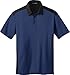 Port Authority Men's DISCONTINUED Silk Touch Colorblock Polo L Royal/Black