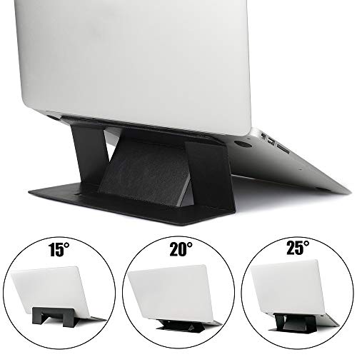 Laptop Stand Portable Ergononmic TOOVREN Invisible Adjustable Detachable Lightweight Folding Computer Notebook Stand for 12 Inch-15.6 Inch Apple Mac/MacBook Pro/MacBook Air/Acer/HP/Dell