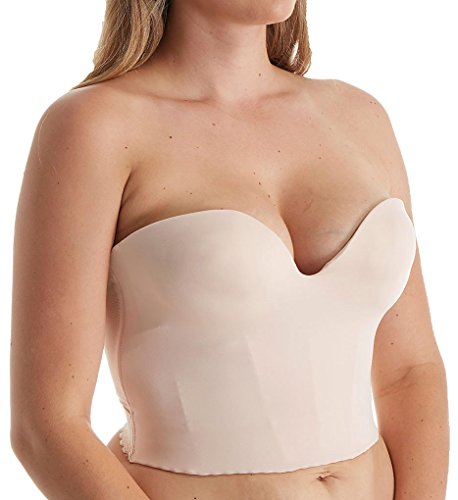 Carnival Women's Invisible Plunge Longline, Nude, 34A