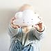 CandyQ Nursery Lamp, Childrens Bedroom Cute Cloud Face Night Light