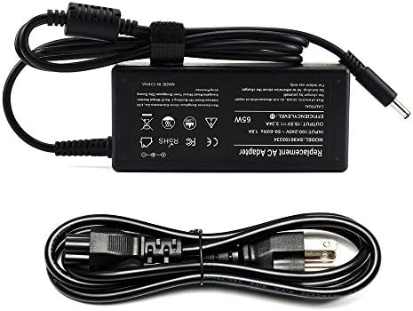 19 5v 3 34a 65w Ac Adapter Charger Compatible With Dell Inspiron 11 3147 3148 13 7374 7348 7359 15 5558 3558 3551 3552 5551 5559 5758 5759 7558 7568 7569 Notebook Fits 0g6j41 X9rg3 Da45nm131 Amazon Sg Electronics