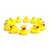 Dazzling Toys Mini Rubber Ducks Pack of 24 Ducky Floats Baby Kids Bath Toy Shower Birthday Party Favors (24)