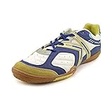 Kelme Michelin Star360 Indoor Soccer Shoes (White/Royal)