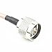 OdiySurveil(TM 1M RF Type-N Male to SMA Male WLAN Antenna Extension Coaxial Cable,39'',RG316