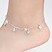 Susenstone®5 Bells Women Chain Ankle Bracelet Barefoot Sandal Beach Foot Jewelry