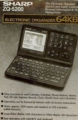 Personal Organiser Sharp Electronic Organizer 64kb ≥ Vind