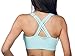 Anemone Strappy Criss-Cross Back Comfort Sports Bra with Removable Pads