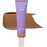MISSHA M Perfect Cover Serum BB Cream No.41 Medium Tan 1.18 oz | Cardi B's pick; tan-deep warm undertone; skin tint, tinted moisturizer, foundation, Korean Makeup, buildable coverage