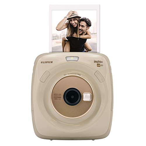 Fujifilm Instax SQUARE SQ 20 Hybride Sofortbildkamera, beige + Square WW 1 Film + Square Frame WW1 Colorfilm schwarz… – Bild 3