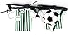 1 Set Soccer Happy Birthday Banner Flag Football Banner Sports Theme Party Banner for Kid's Room Boys Photo Prop Decor SUNBEAUTY (Birthday)