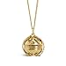 Memory Keeper Locket Pendant Necklace in 18 Carat Gold Vermeil by Lily Blanche