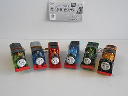 Amazon きかんしゃトーマス ライトキーホルダー 全6種 マードック全6種 1 トーマス 2 パーシー 3 ジェームス 4 ゴ フィギュア ドール 通販
