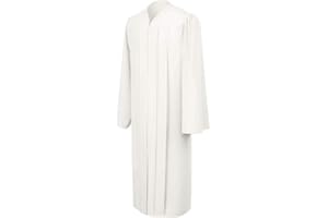 CLERKMANS Unisex Adult Matte Graduation Gown, Choir Robe