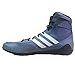 adidas Mat Wizard Dt Grey/Black/White Wrestling Shoes 10