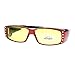 Womens Fit Over Glasses Polarized Night Driving Rhinestone Sunglasses